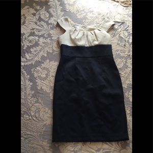 LondonTimes Dress black and cream dress size 10